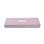 Porta appuntamenti adesivi Officebox North Glace con chiusura magnetica rosa