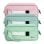 Estuche escolar triple Grafoplás BitsBobs con material incluido Rosa Soft