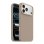 Funda para móvil OtterBox Symmetry Cactus Leather Cover piel cactus gris claro para iPhone 17 Pro Max