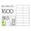 Etiquetas Adhesivas Q-Connect KF10651 A4 16 Etiquetas 96.5x33.9 mm Blancas