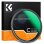Filtro Estelar K&F Concept Nano C 72 mm 4-8 Linhas Alumínio