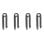 Clip en C Peak Design 4PK-CC-1 Lot de 4 pour Camera Cube
