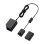 Adaptador De Alimentación Sony Dc-c1 Usb-c Para Cámaras Compatibles Con Baterías W Y Z