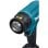 Pistola de Ar Quente Makita DHG181ZK 18V Li-Ion 550°C 200 l/min