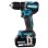 Taladro de pistola Makita DDF487Z 18V Li-Ion Turquesa 1700 RPM