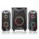 Altavoces Tracer Alámbricos 20W avec Bluetooth et rétroéclairage noir