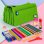Estuche Portatodo Cuádruple Grafoplás Bits and Bobs Verde