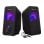 Altifalantes Tracer Loop 2 vias com fios 6W com USB e controlo rotativo