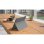 Cover con Tastiera Logitech Combo Touch per iPad Air 11" M2, QWERTZ Svizzero, Trackpad, Grigio