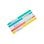 Aktivitätsarmband Zebra Z-Band UltraSoft Blau Weiß Klebeverschluss 15,2 cm