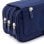 Astuccio Triplo Milan 1918 Blu con Materiale Scolastico Incluso, 4 Cerniere