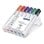 Staedtler Lumocolor - Set 6 Marcadores para Quadro Branco