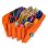 Estuche Portatodo Cuádruple Grafoplás Bits and Bobs Naranja