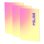 Libreta A4 Milan Sunset Pack 3 Unidades Pautado 48 Hojas 95 gr
