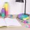Quaderno A4 Milan Sunset - Pack 3 Rilegati Incollati 95g Giallo