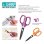 Forbici SDI I-sharp Non-stick Viola 17.5 cm