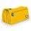 Estuche Portatodo Cuádruple Grafoplás Bits and Bobs Amarillo