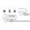 Kit de âncoras de segurança ClickSafe para ranhuras universais Kensington