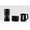 Cafetera de Goteo NORTHIO 22965 1,5 L 12 Tazas Negro Sistema antigoteo