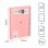Cuaderno Milan 430 A5 Espiral Tapa Dura 80 Hojas Pautado Rosa