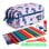Estuche Escolar Triple Grafoplás ColePack EcoDesign con Material Incluido y Bolsillos adicionales