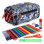 Estuche Triple ColePack EcoDesign Grafoplás con Material Escolar Incluido, tres cremalleras