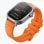 Kospet Pulse Bluetooth 45mm AMOLED Argent Bracelet Orange IP68 SpO2 Pulsomètre Alerte SOS