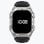 Kospet Tank M4 Bluetooth GPS 50mm AMOLED Plata Correa Negra One size Resistencia Agua IP69K SpO2 Pulsómetro
