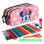 Estuche Escolar Triple Karactermania Minnie Mouse Closer con Material Escolar Incluido
