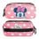 Estuche Escolar Triple Karactermania Minnie Mouse Closer con Material Escolar Incluido