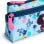 Estuche Portatodo Plano Grafoplás Bits Bobs Design 2 cremalleras bolsillo frontal 23x10 cm