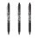 Penna Pilot FriXion Ball Clicker Cancellabile e Ricaricabile 0.7 mm Nero