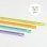 Caja de 60 Reglas Triangulares 15 cm Milan New Look Plástico Transparente