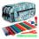 Estuche Escolar Triple Grafoplás ColePack EcoDesign con Material Incluido y 3 cremalleras
