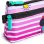 Estuche plano portatodo Grafoplás Bits Bobs Design 2 cremalleras compacto 23x10 cm