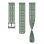 Correa de reloj Suunto Silicona 22 mm S/M Vert
