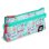 Estuche Portatodo Plano Grafoplas 2 Cremalleras Bits Bobs Design 23x10 cm escolar
