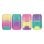 Gomma e Temperino Milan Sunset Pack Compact con 2 Gomme di Ricambio Rosa