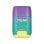 Gomma e Temperino Milan Sunset Pack Compact con 2 Gomme di Ricambio Rosa