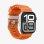 Pulsera Spigen WBS2 para Apple Watch 10/11 46mm Naranja Silicona