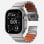 Pulsera Nomad Stratos Band para Apple Watch Ultra 1-11 y SE Titanio Natural