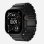 Correia Nomad Stratos Band para Apple Watch Ultra 1-11 e SE, Titânio Preto