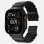 Correia Nomad Stratos Band para Apple Watch Ultra 1-11 e SE, Titânio Preto