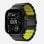 Pulsera Nomad Stratos Band para Apple Watch Ultra 1-11 y SE, Negro Titanio, hebilla Volt