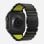 Pulsera Nomad Stratos Band para Apple Watch Ultra 1-11 y SE, Negro Titanio, hebilla Volt