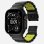 Pulsera Nomad Stratos Band para Apple Watch Ultra 1-11 y SE, Negro Titanio, hebilla Volt