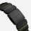 Pulsera Nomad Stratos Band para Apple Watch Ultra 1-11 y SE, Negro Titanio, hebilla Volt