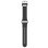 Correa de reloj Just in Case pour Apple Watch 40/41/42mm Silicium Noir