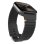 Correa de reloj Just in Case pour Apple Watch 40/41/42mm Silicium Noir
