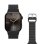 Correa de reloj Just in Case pour Apple Watch 40/41/42mm Silicium Noir